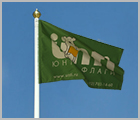 флаг округа на флагштоке